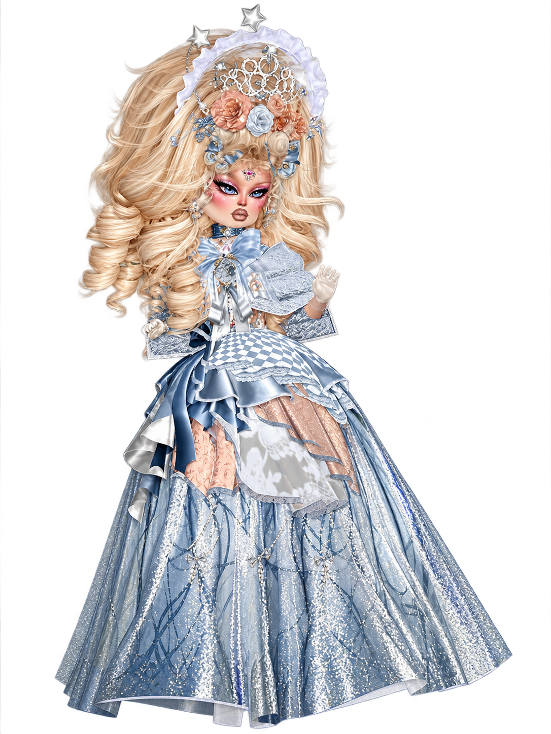 Look oficial de Xottic Doll